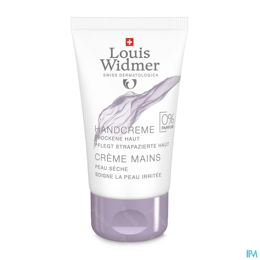 Louis Widmer Creme Mains 50ml Sans Parfum
