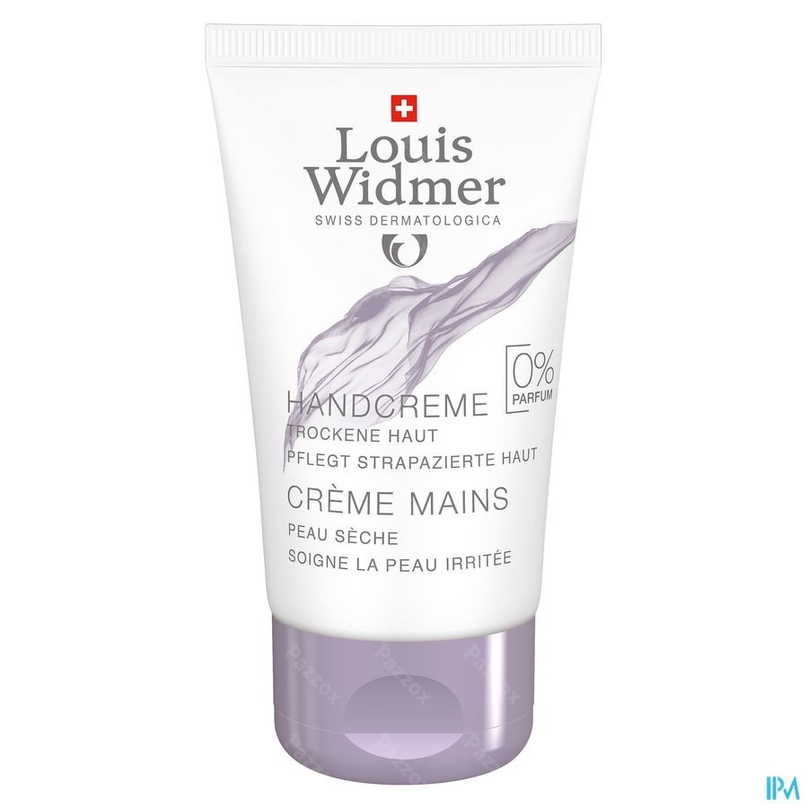 Louis Widmer Creme Mains 50ml Sans Parfum