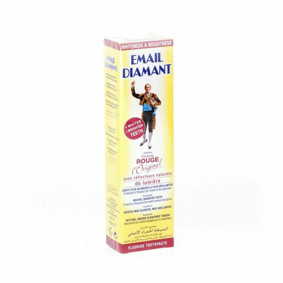 Email Diamant Dentifrice Rouge 50ml
