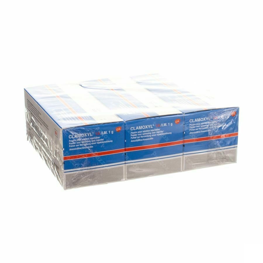 Clamoxyl Fl Inj Im/iv (3x10) 1g
