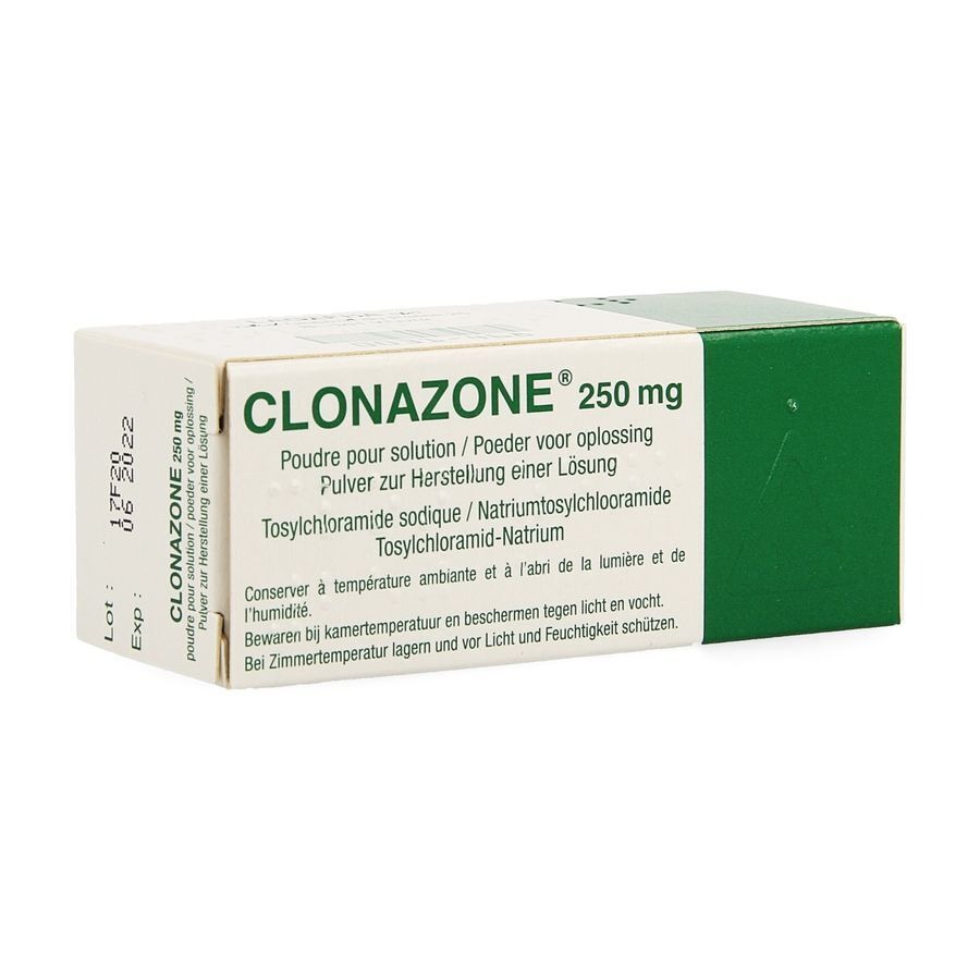 Clonazone 250mg Pdr Pour Solution Tube 20g