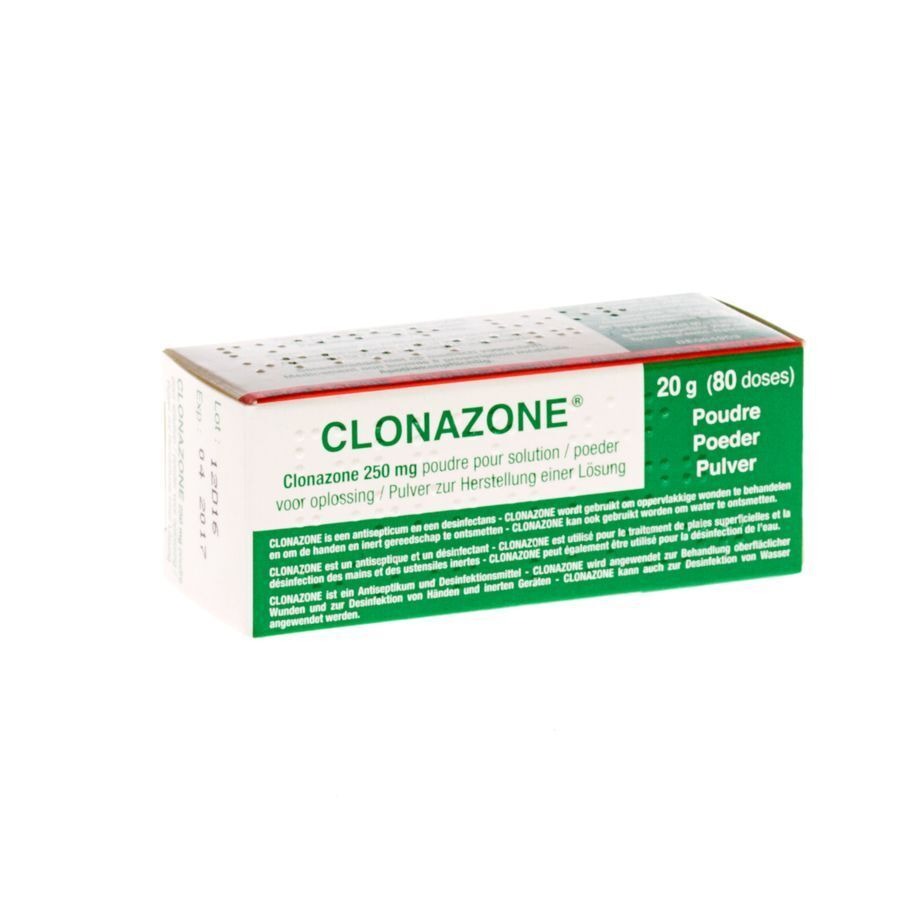 Clonazone 250mg Pdr Pour Solution Tube 20g