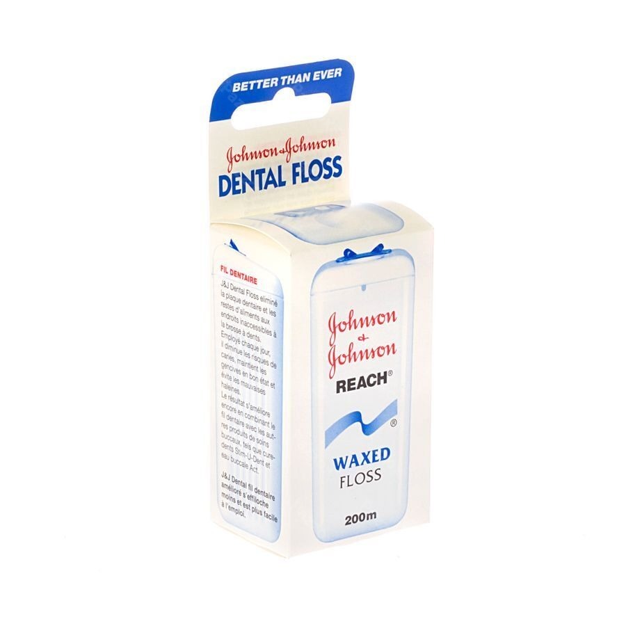 Johnson Reach Dental Floss Waxed 200m Pazzox, pharmacie en ligne
