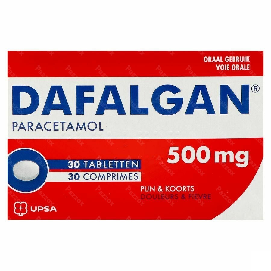 Dafalgan 500mg 30 Comprimés