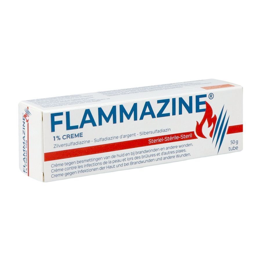 Flammazine 1% Steriele Crème 50g