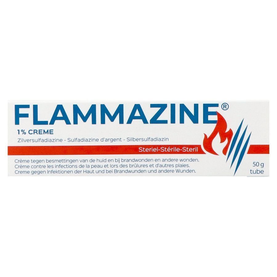 Flammazine 1% Steriele Crème 50g