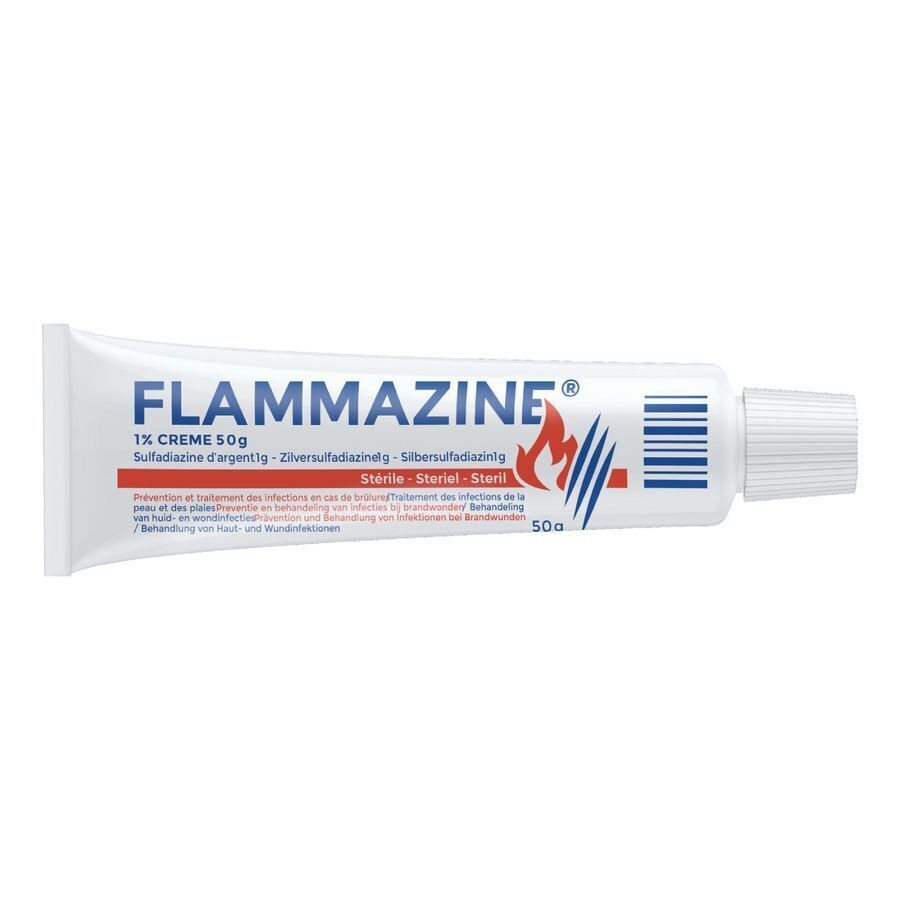 Flammazine 1% Steriele Crème 50g
