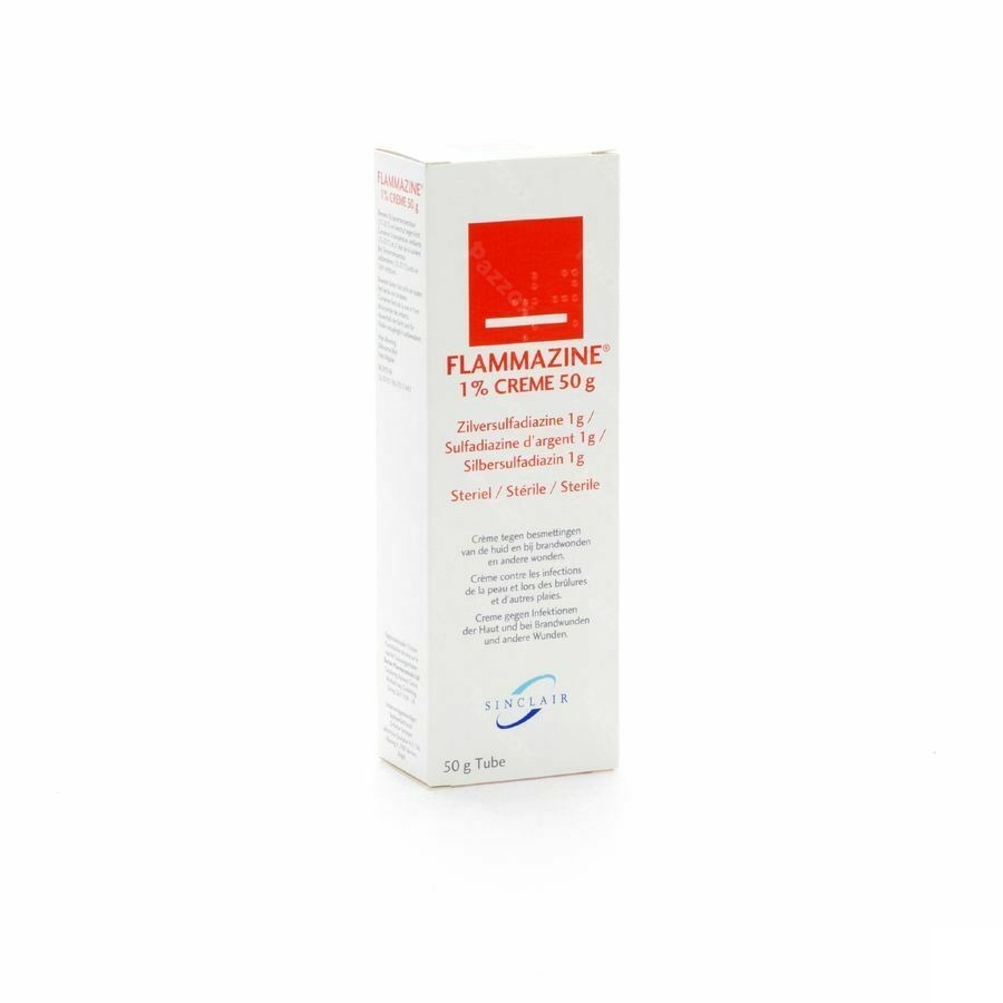 Flammazine 1% Steriele Crème 50g