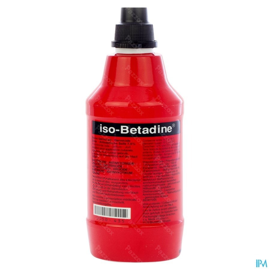 Iso-Betadine Savon Germicide 7,5% 500ml