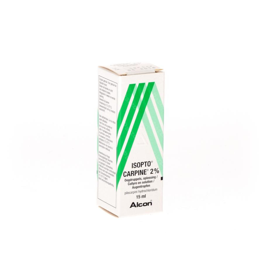 Pilocarpine-isopto 2 % Collyre 15ml