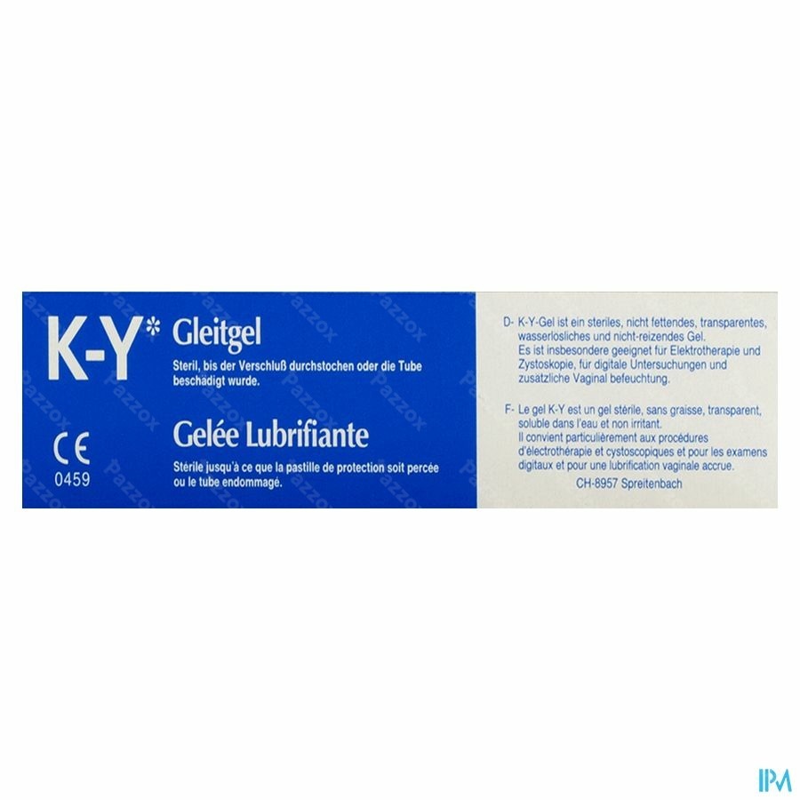 Ky Jelly Creme Lubrifiant Tube 82g