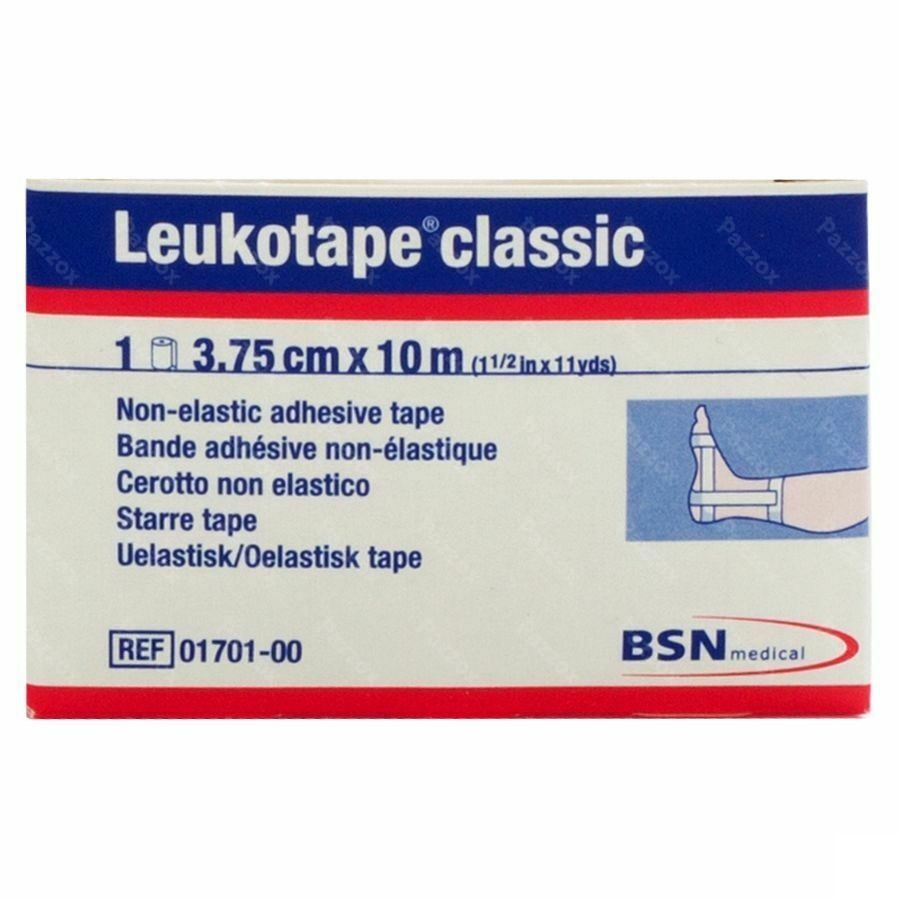 Leukotape Classic Blanc 3,75cmx10m 1 0170100