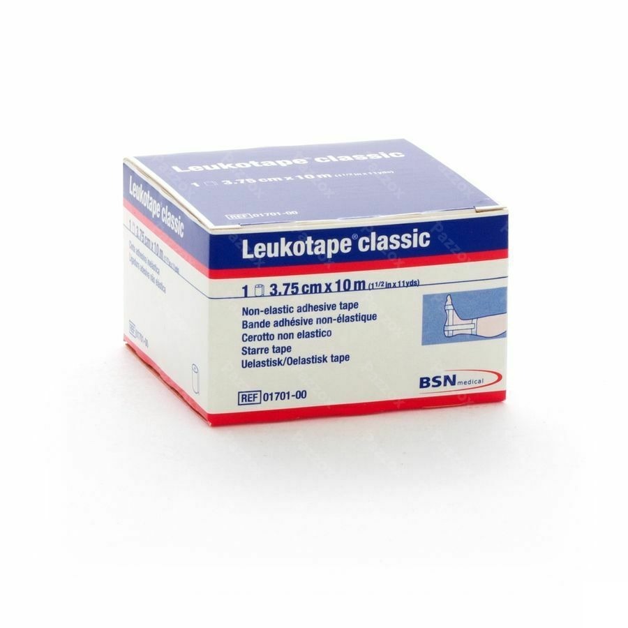 Leukotape Classic Blanc 3,75cmx10m 1 0170100