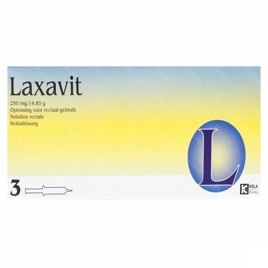 Laxavit Micro Enema Inj 3x12ml