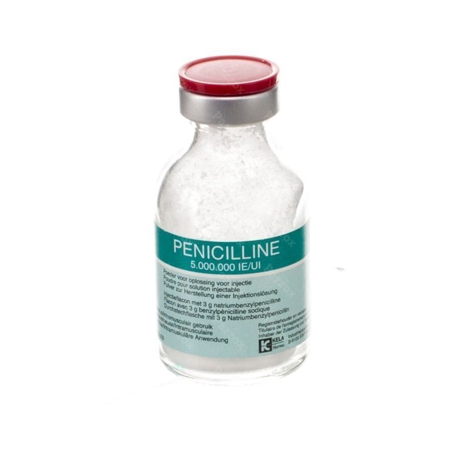 Penicilline 100x1vial 5.000.000 Ie