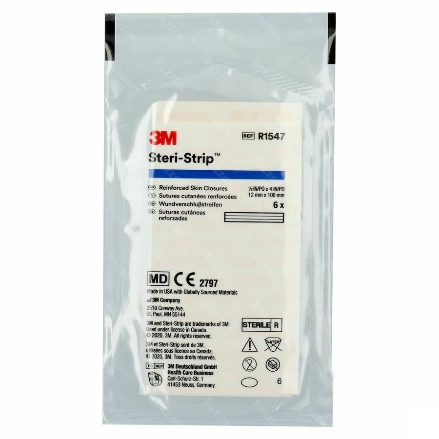 Steri-Strip 3m Steril 12,0mmx100mm 1x 6 R1547