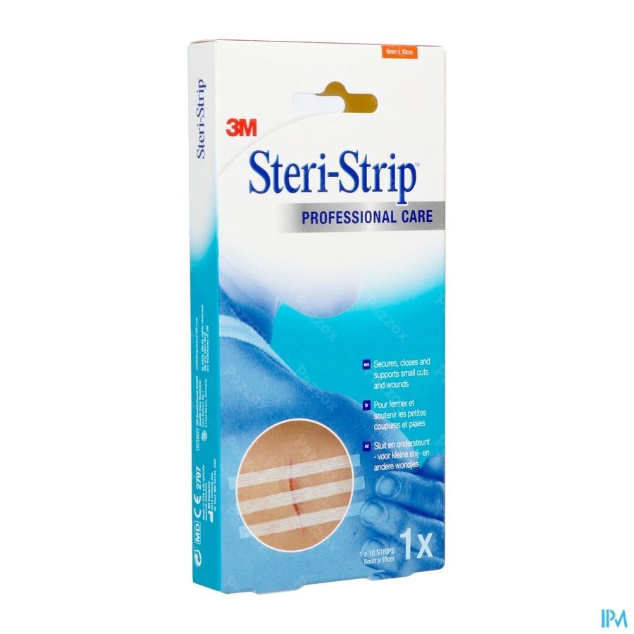 Steri-Strip 3m Steril 6,0mmx100mm 1x10 1546p-1