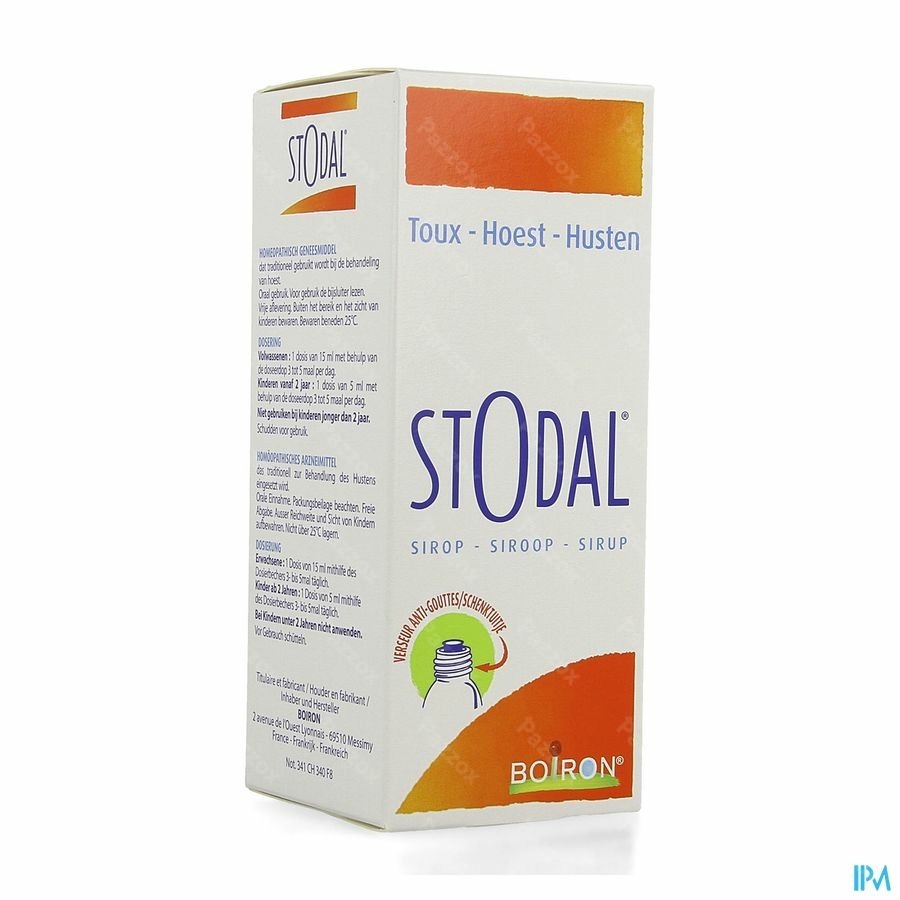 Boiron Stodal Toux Sirop - 200 ml  Pharmacie & parapharmacie en ligne