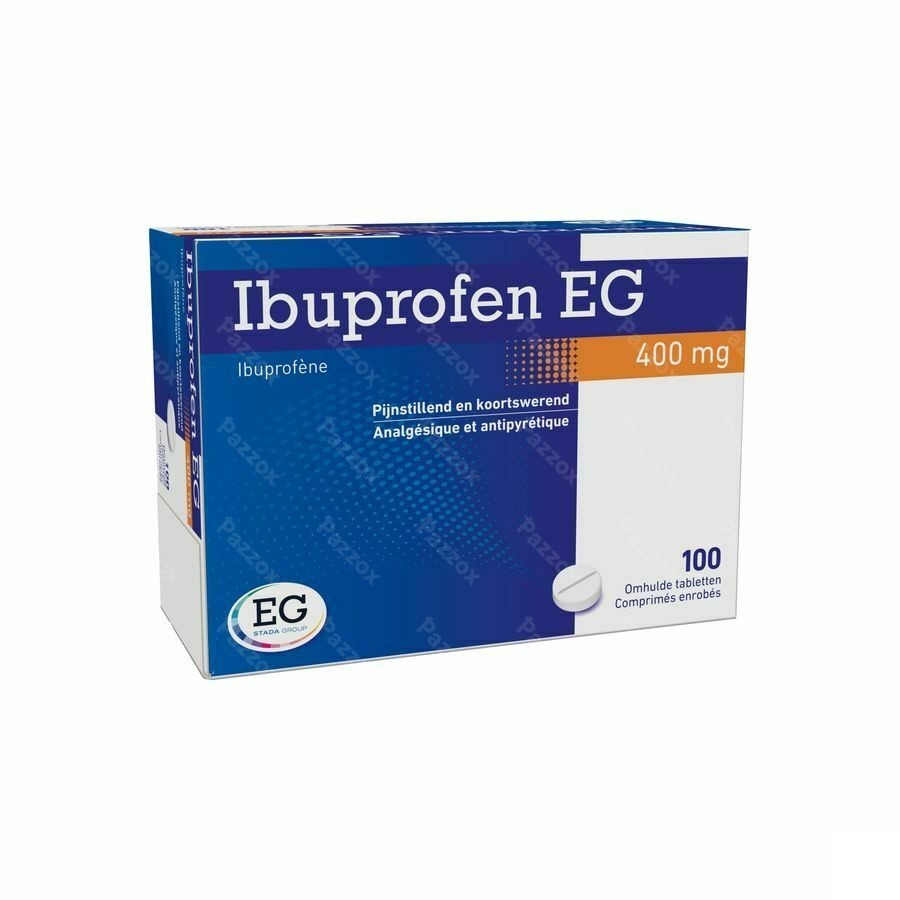 Ibuprofen EG 400 Mg Comp Pell 100 X 400 Mg