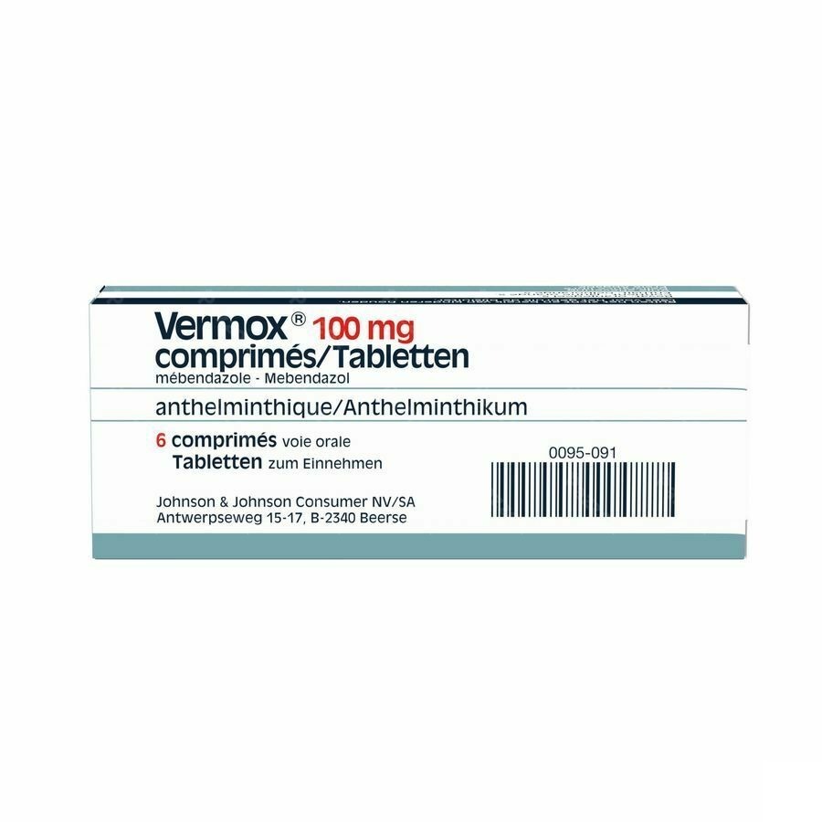Vermox 6 Comprimés