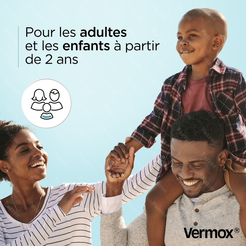 Vermox 6 Comprimés