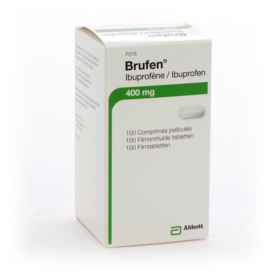 Brufen 400mg Comp Pell Tabl 100 X 400mg