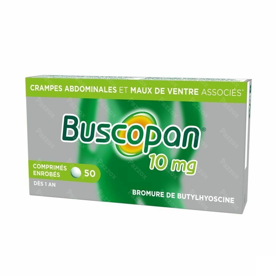 Buscopan Drag 50 X 10mg