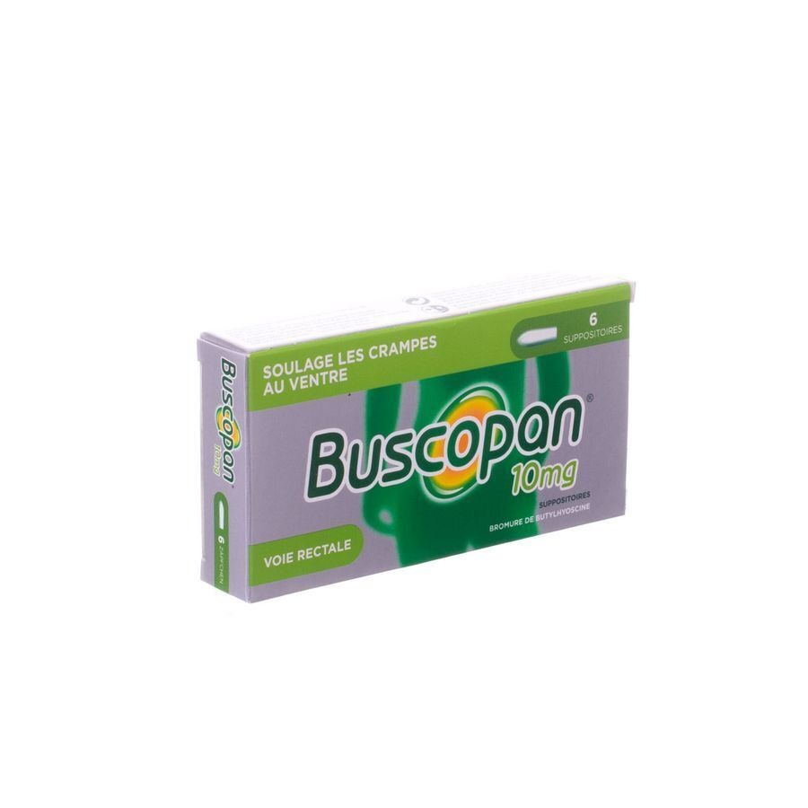 Buscopan Supp 6 X 10mg