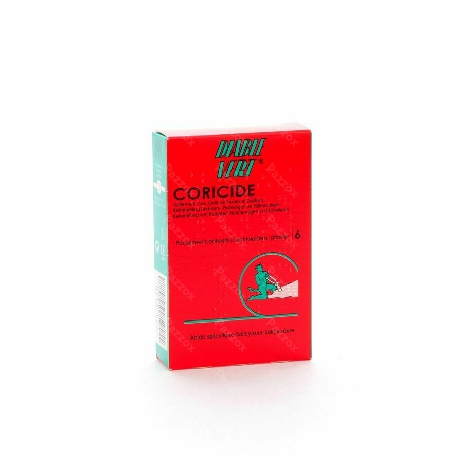 Diable Vert Coricides Pansements 6 Colin