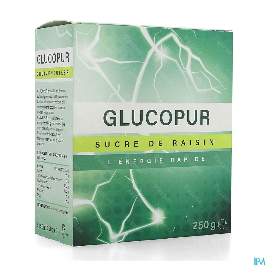 Glucopur Glucose Pdr 250g 5166 Revogan