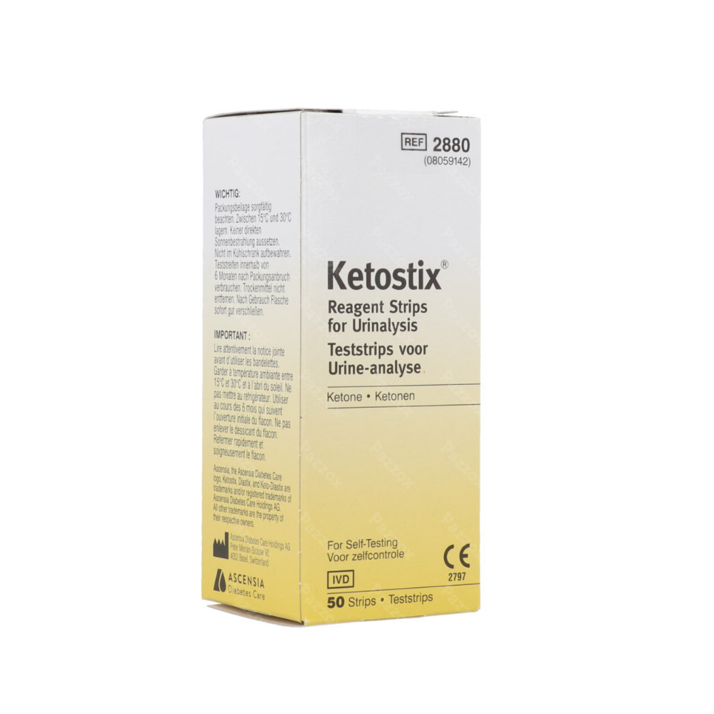 Ketostix Strips 50 A2880 B51