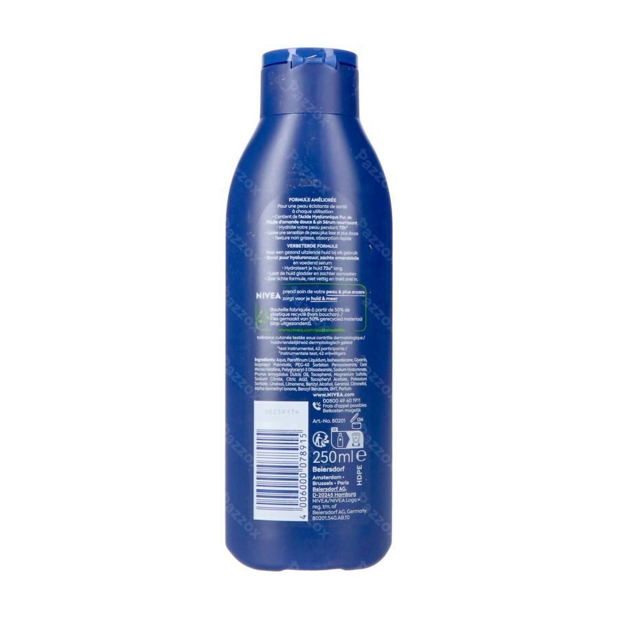 Nivea Body Lait Cr Nourrissant 250ml 80201