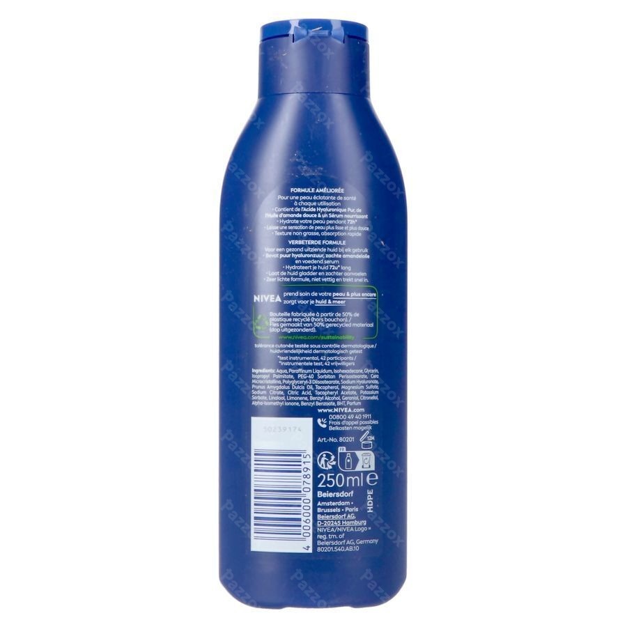 Nivea Body Lait Cr Nourrissant 250ml 80201