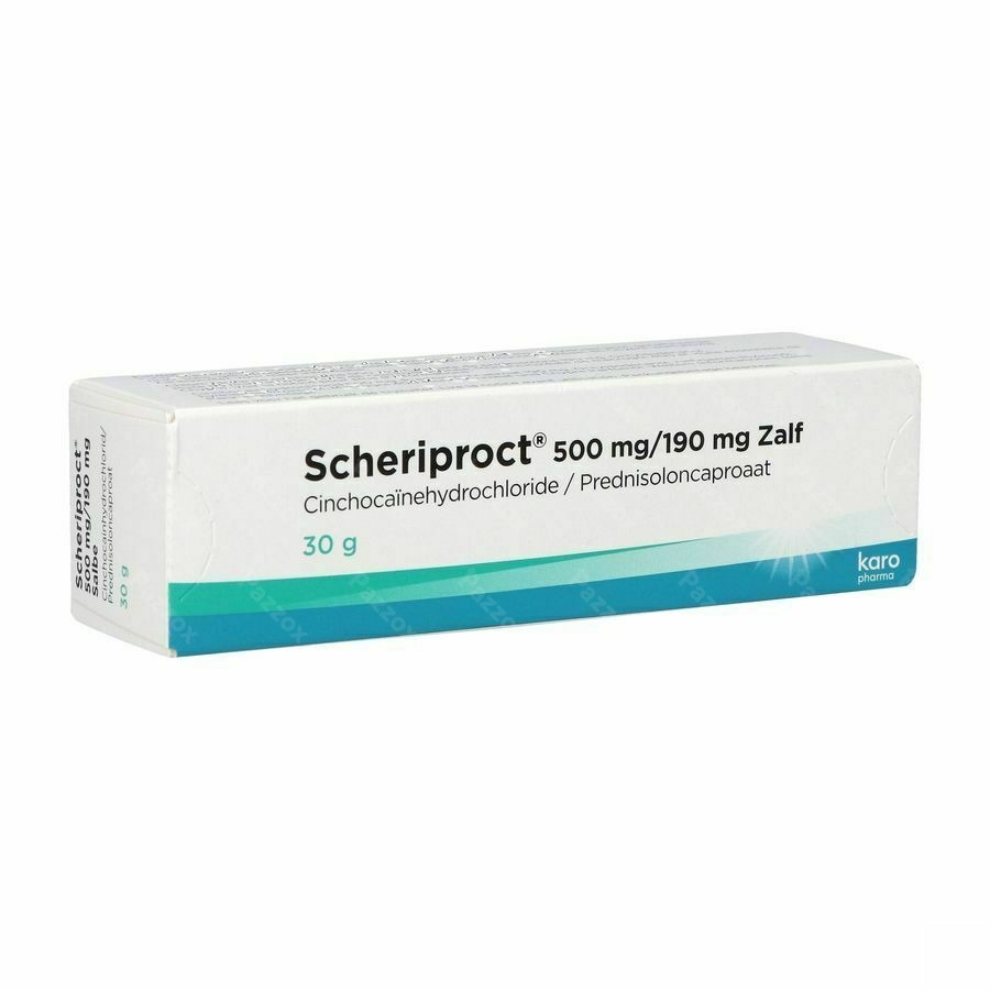 Scheriproct 500mg/190mg Pommade 30g