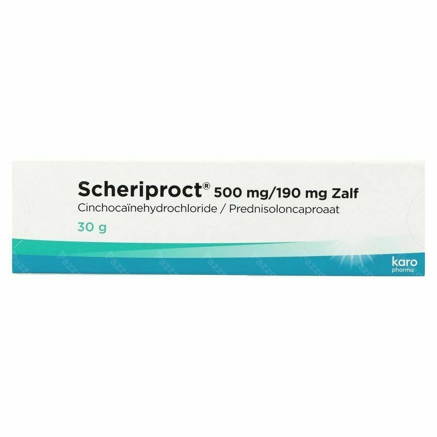 Scheriproct 500mg/190mg Pommade 30g