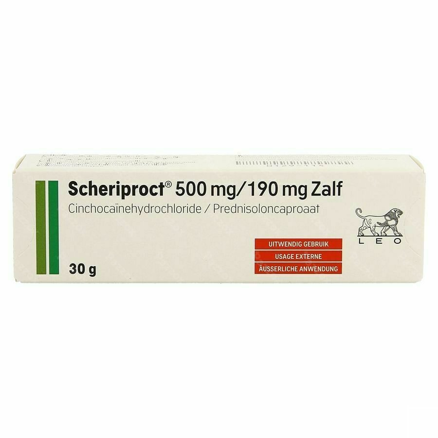 Scheriproct 500mg/190mg Pommade 30g