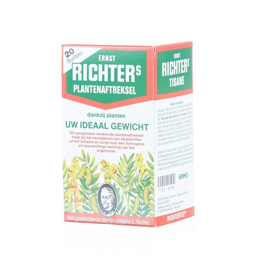 Ernst Richter Tisane Amaigrissante Filtre 20