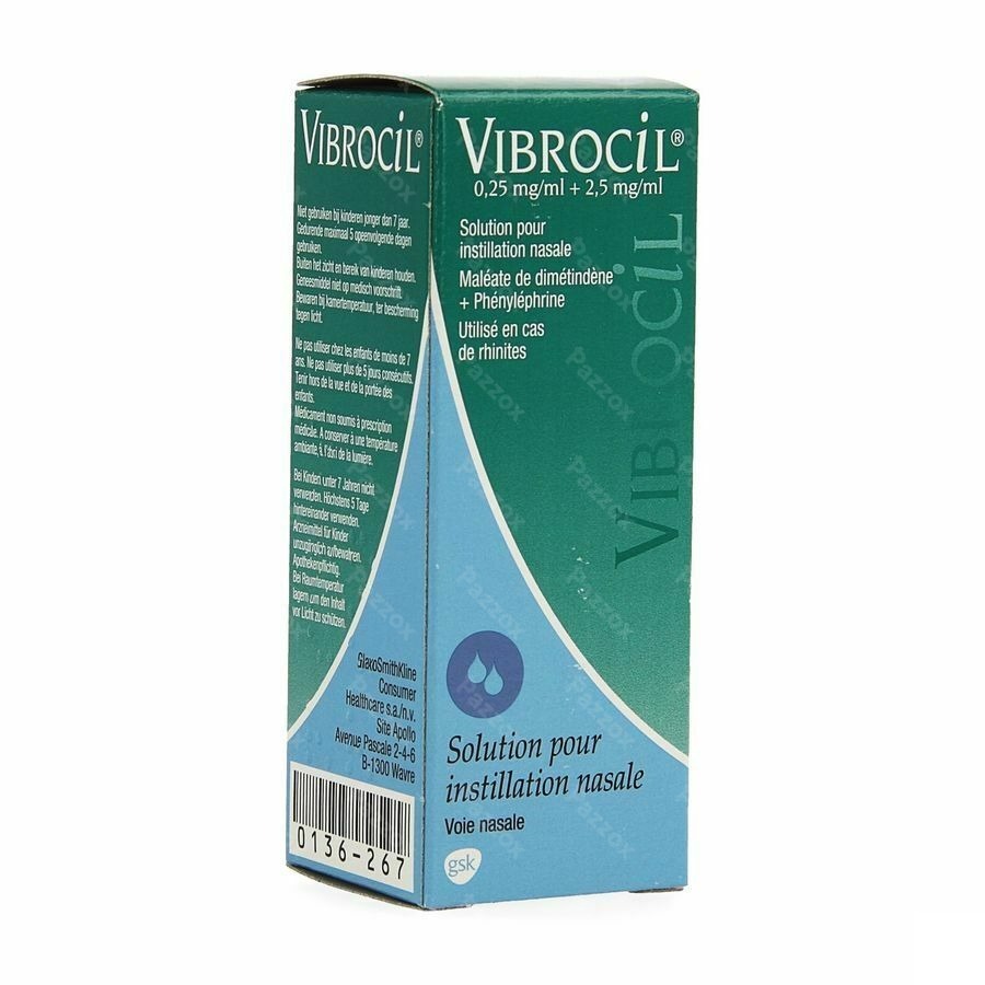 Vibrocil Gouttes 15ml
