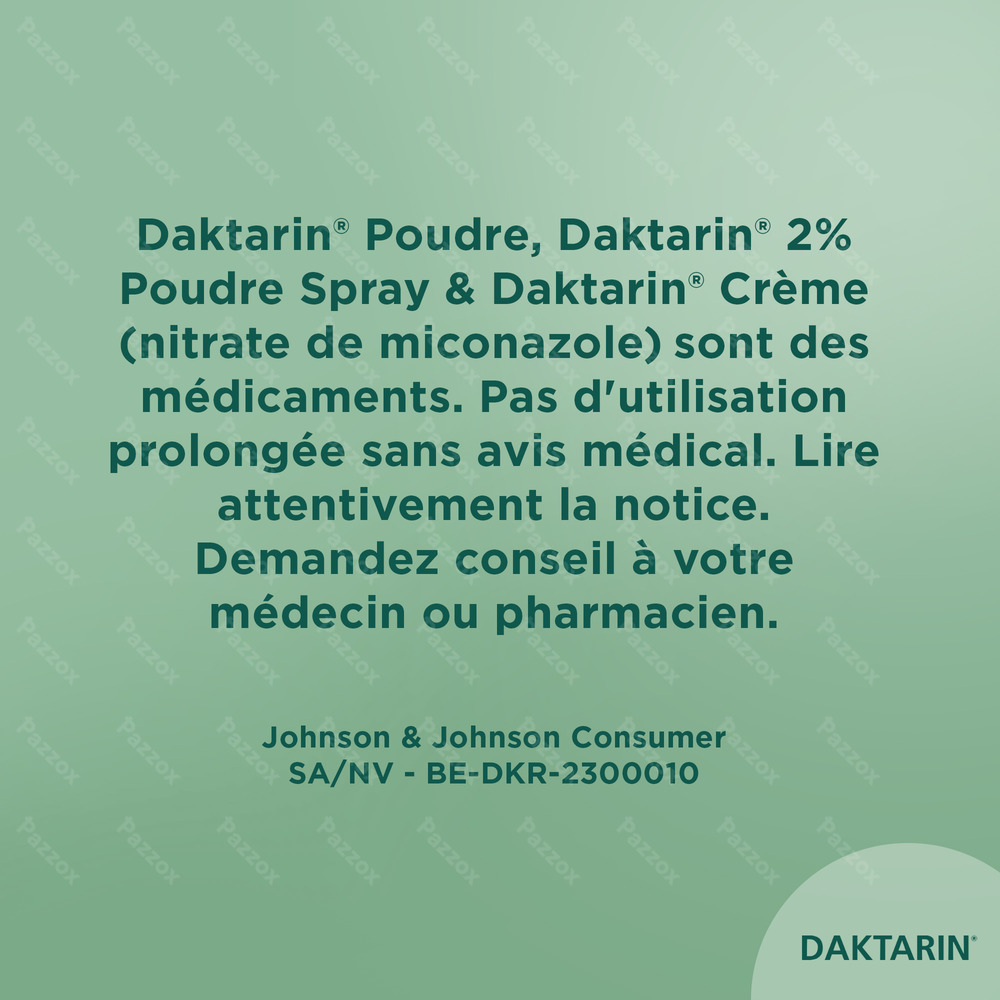 Daktarin Poudre 20g