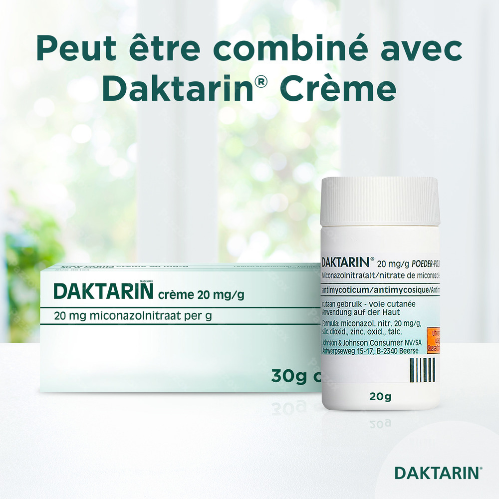 Daktarin Poudre 20g