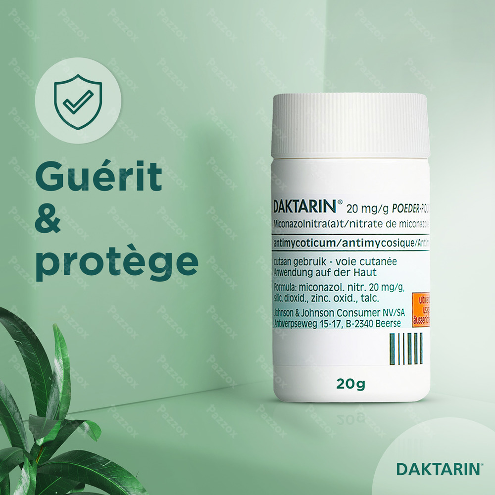 Daktarin Poudre 20g