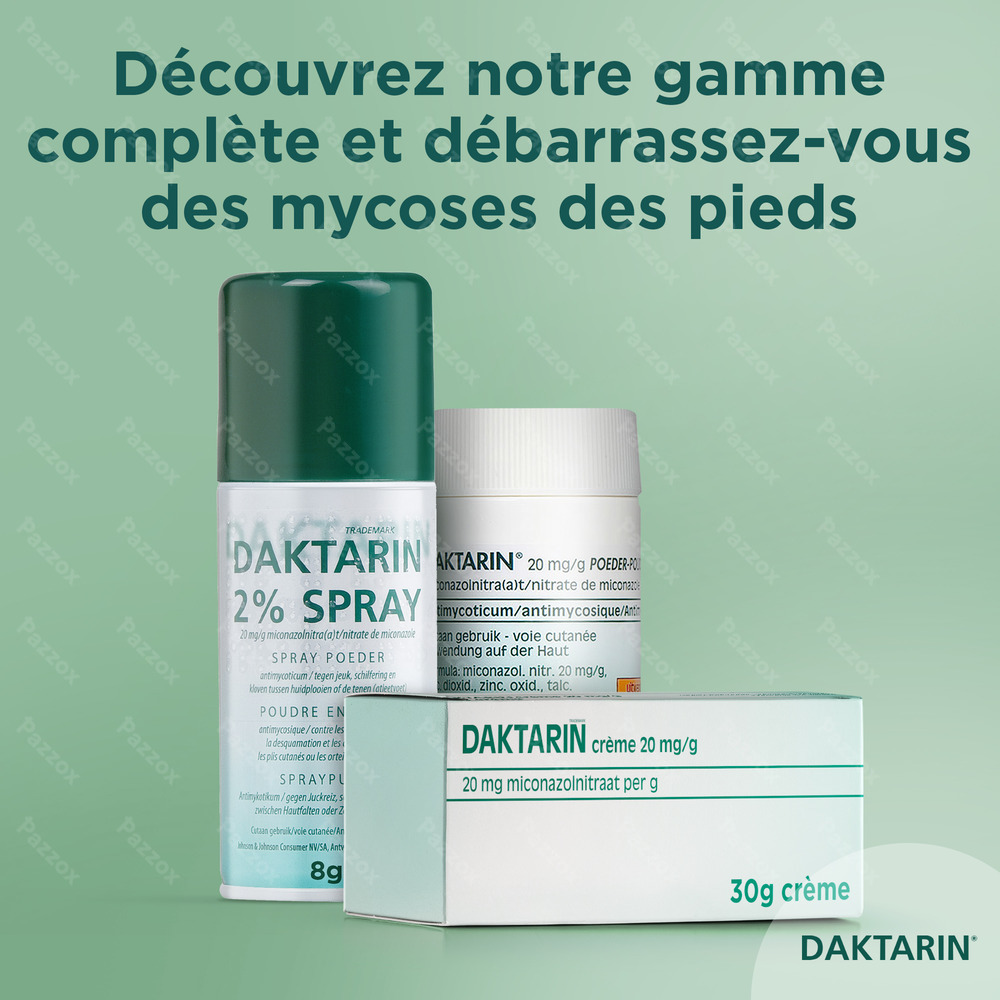 Daktarin Poudre 20g