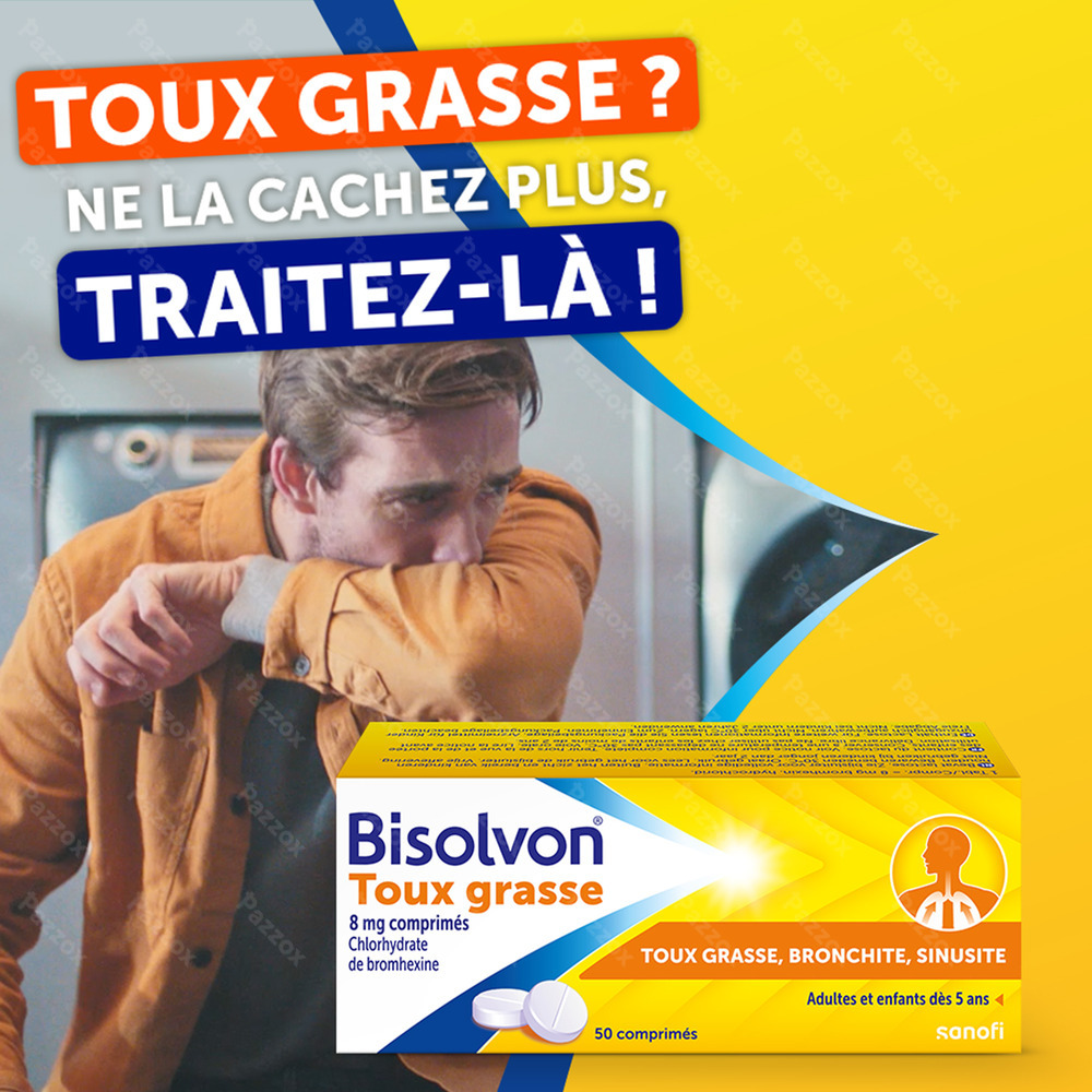 Bisolvon 8mg 50 Comprimés