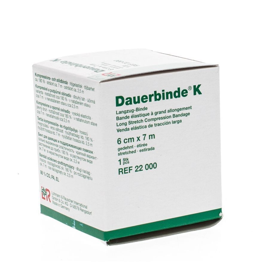 Dauerbinde K Bde Elast 6cmx7m