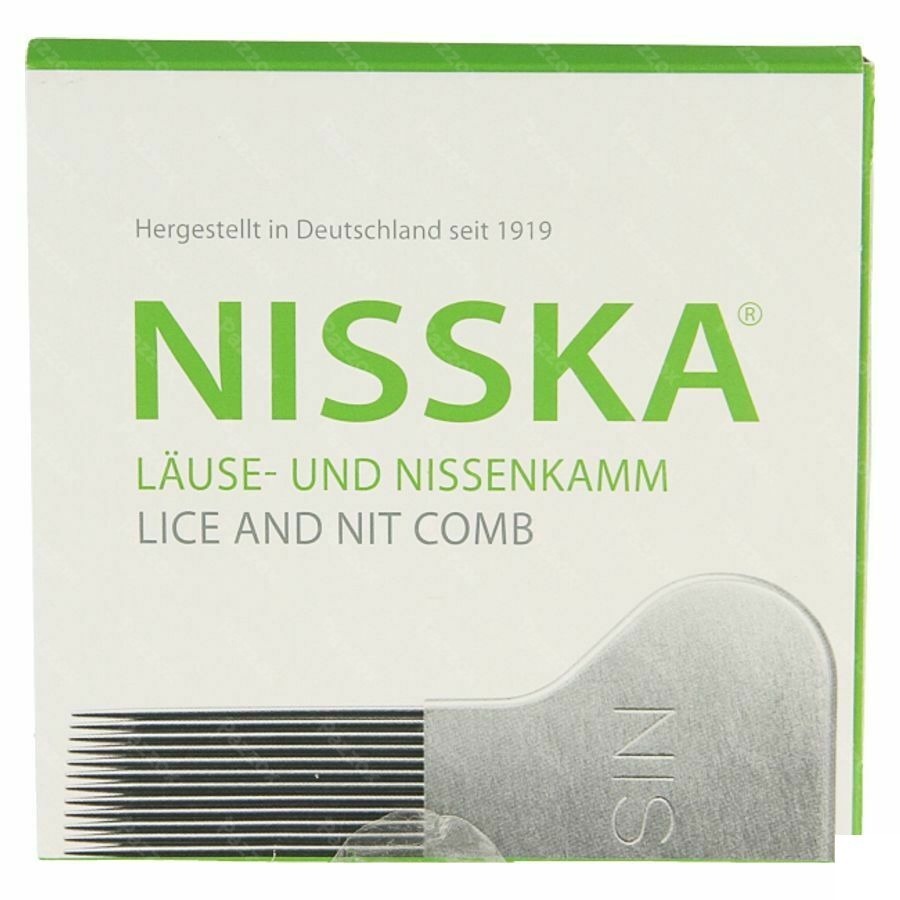 Nisska Peigne A Poux Metal Nisska