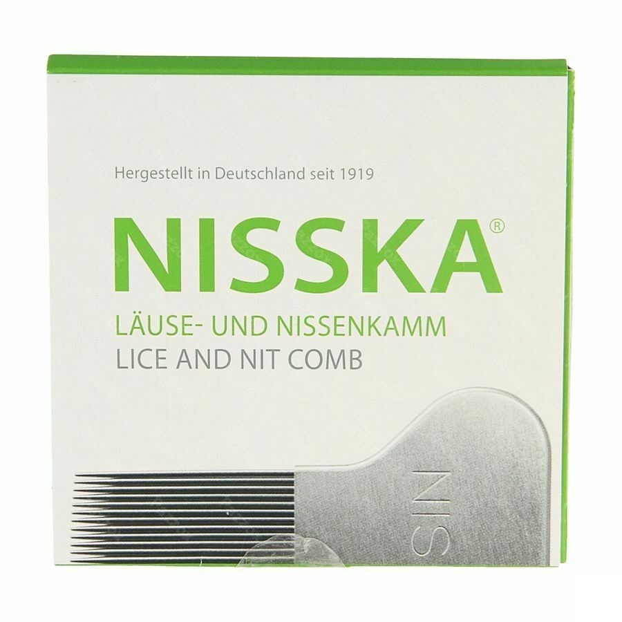 Nisska Peigne A Poux Metal Nisska