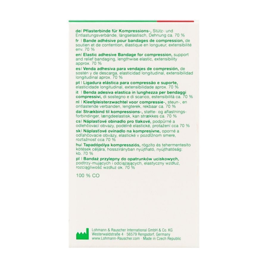 Porelast Bde Elast/adh 10cmx2.5m