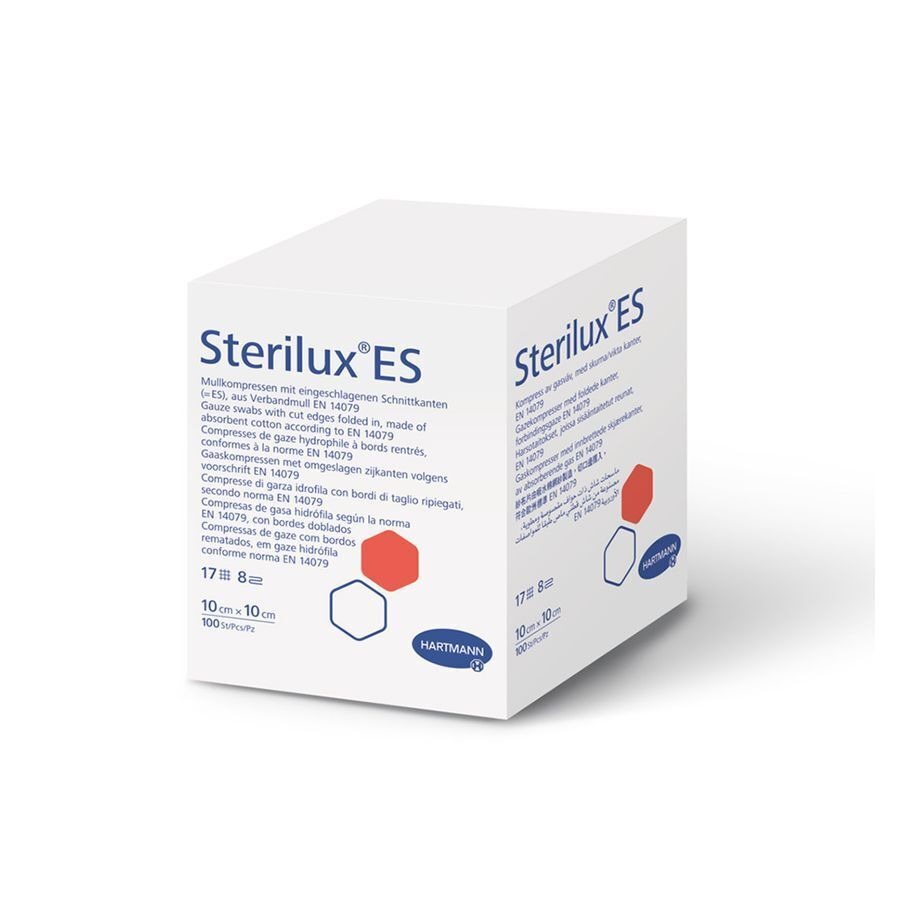 Sterilux Es3 Cp Ster 8pl 7,5x7,5cm 20 2050171