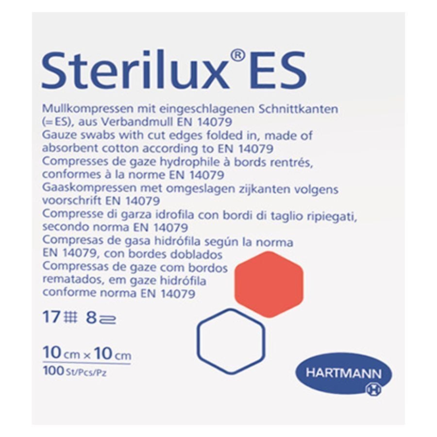 Sterilux Es3 Cp Ster 8pl 7,5x7,5cm 20 2050171