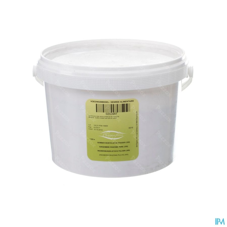 Gingembre Rhizome Poudre 1kg Fag